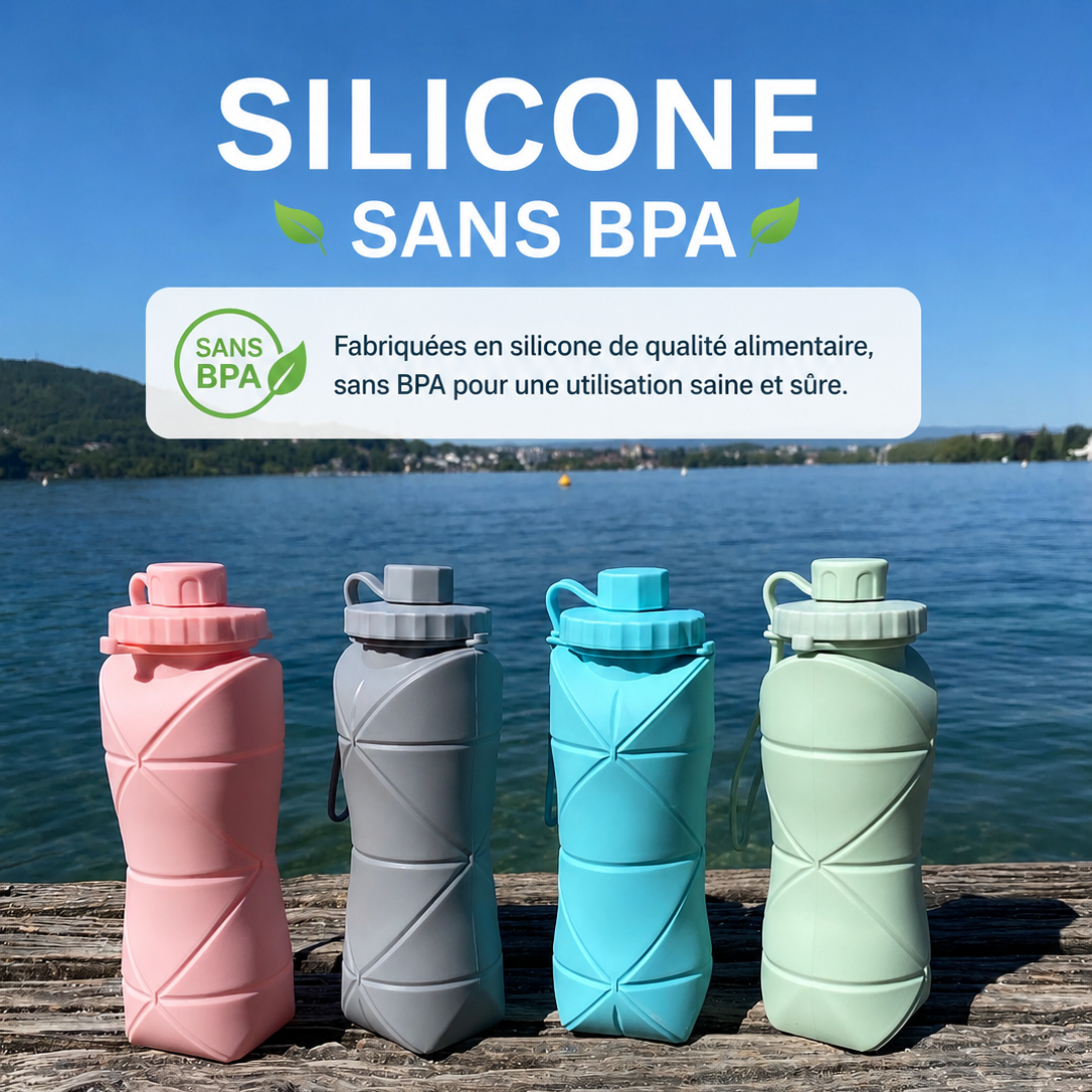 Bouteille pliable
